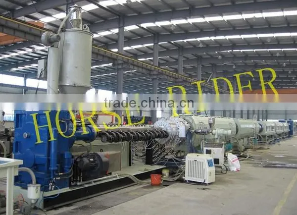 PE Plastic Pipe Extrusion Line Production Line PE Pipe Making Machine