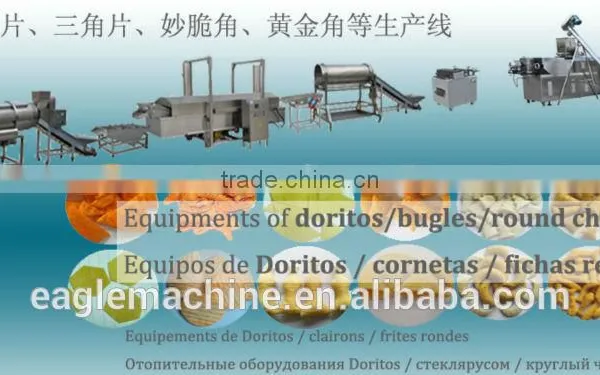 New Fried Wheat Flour Snacks Making Machine