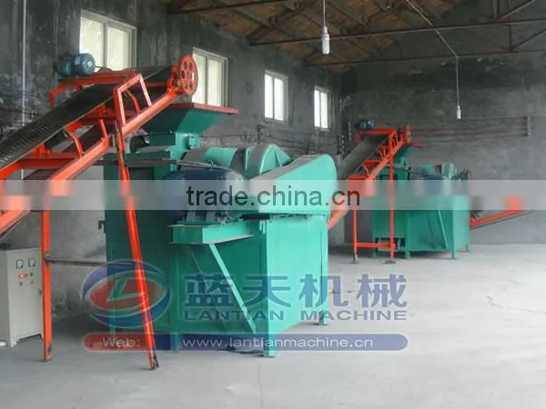 Rice Husk Charcoal Making Machine Roller Type Charcoal Briquette Machine Coal Ball Press Machine for BBQ photo-3