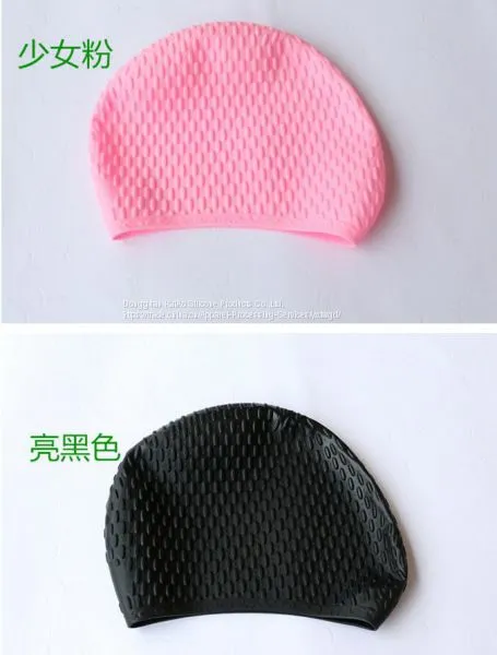 Soft Swim Hats for Women Silicone Swimming Cap photo-5