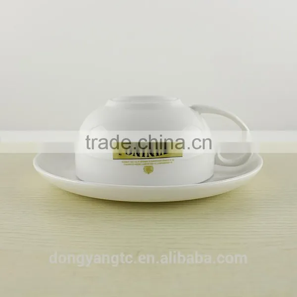 180cc Antique Chinese Porcelain Gold Rim Tea Cup and Saucer photo-2