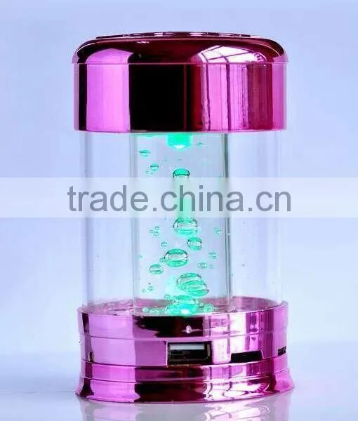New Product Light Water Column Card Speakers ,Multifunction Speaker photo-3