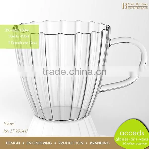 2016 Hot Selling Cheap Creative Handmade Glass Milk Cup photo-3