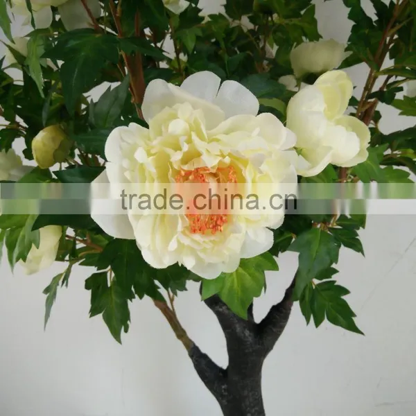 Fake Arbor Peony Flower Tree Artificial Peony Flower for Decoration photo-5
