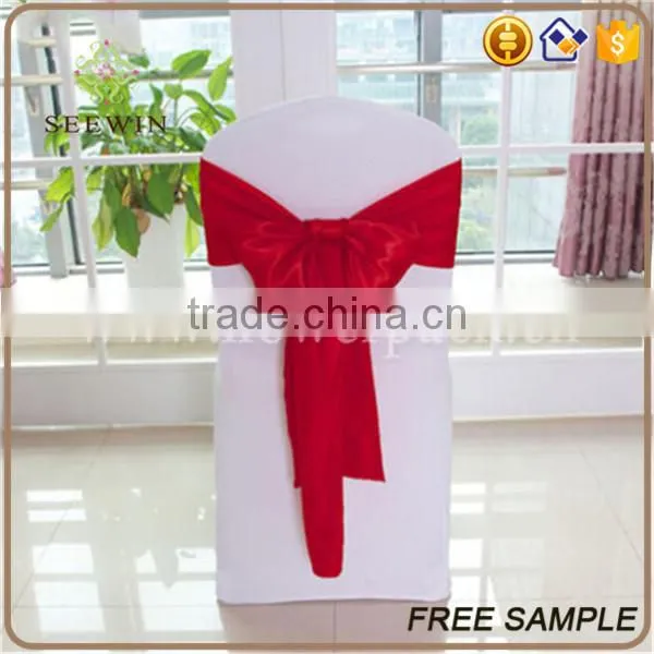 Cheap Satin Chair Sashes for Wedding Deco photo-6