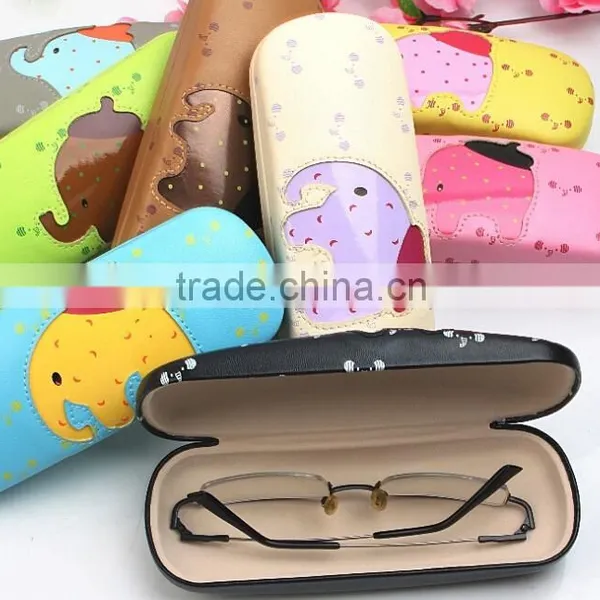 Supply Fashion Cute Baby Elephant Glasses Case photo-3