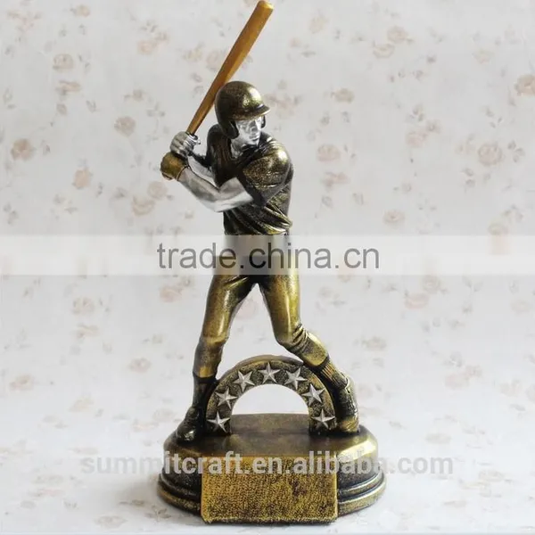 Resin Trophies Award for Sale Baseball Trophy Sports Trophy