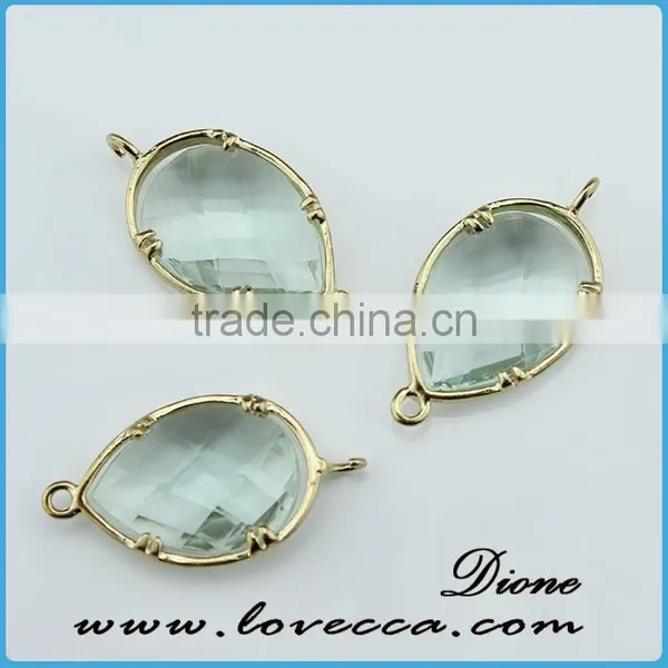 Hot Selling High Quality Blue Color Glass Natural Birthstone Pendants photo-5