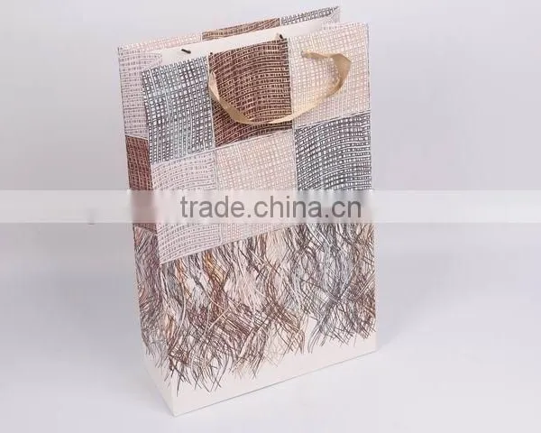 Foldable Gift Bag With Checked Pattern/ Shopping Bag photo-2