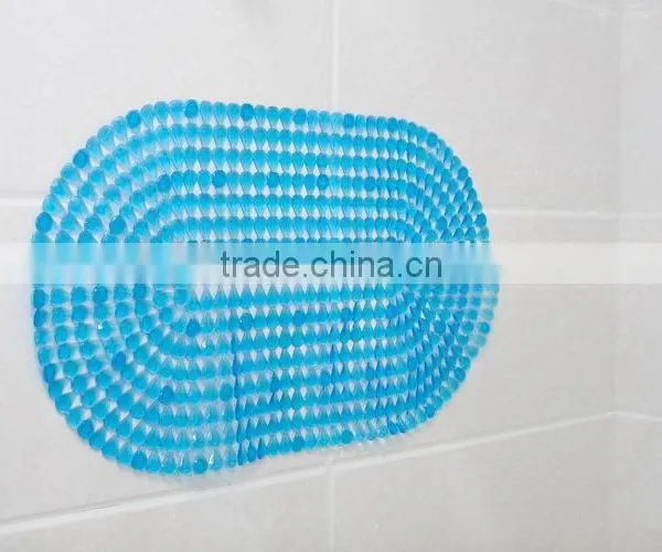 Top Grade Cross Texture Pvc Coil Baby Bath Mat photo-4