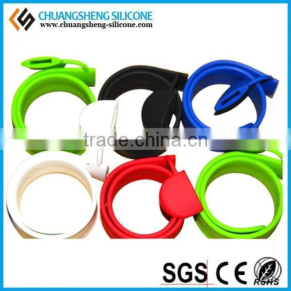 Colorful Silicone Usb Clap Wristband