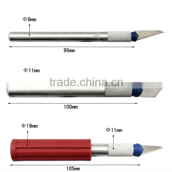 13pcs/set Hobby Knife Set Gravar Burin Carving Tools Set With 3 Handles Sculpture Cutter Utility Knife photo-3