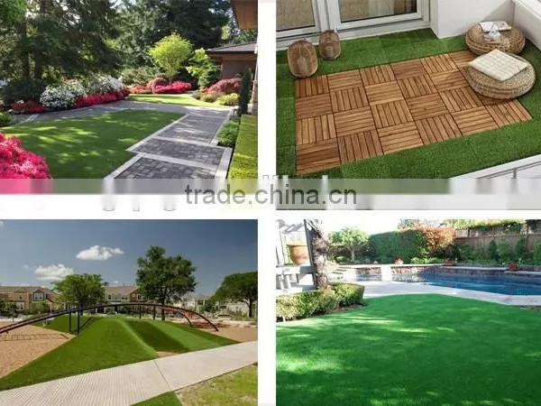 Double Spine Synthetic Turf for Rooftops, Patios, Terraces photo-3