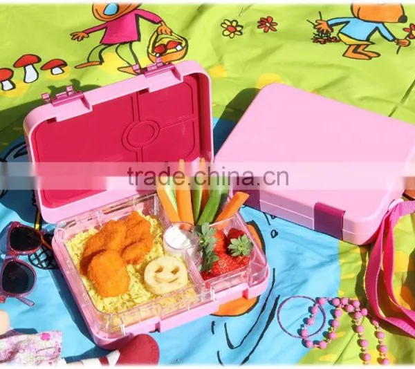 Best Selling High Quality 4 Compartment Children Picnic Lunch Box photo-6