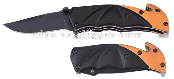 Safety Stainless Steel Tactical Folding Knife, Survival Knife, Camping Knife photo-2