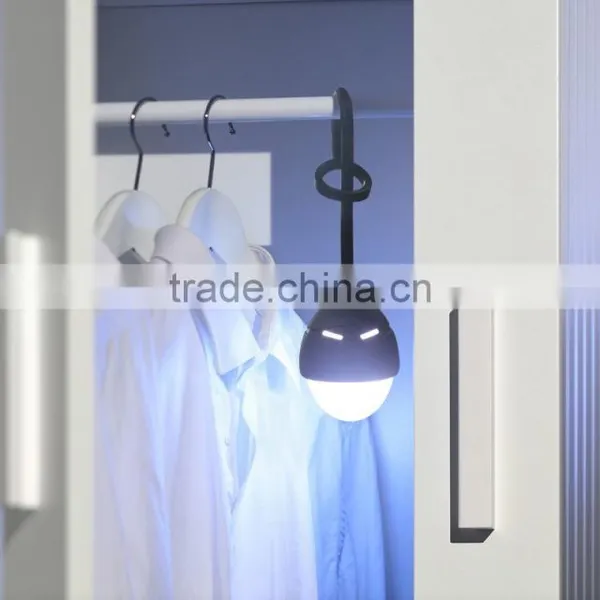 Environmental Lovely Rechargeable Easy Carrying Mask Man Bag Light for Hallowmas Gift photo-3