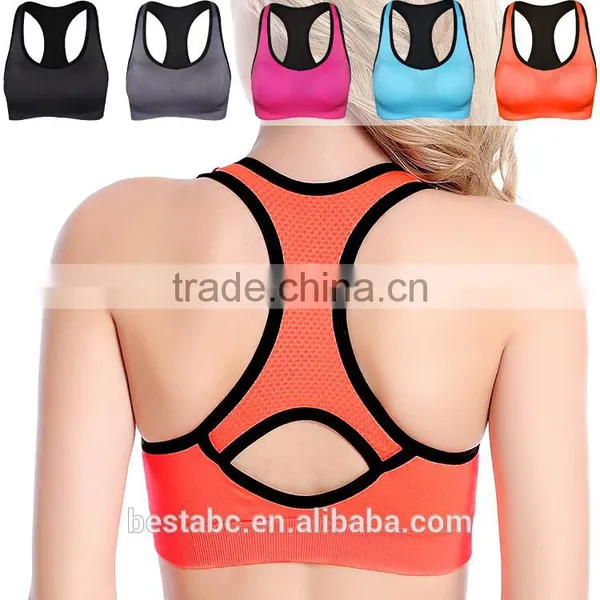 Wholesale Hot Sexy Breathable Women Sports Yoga Bra With Great Stretch photo-5