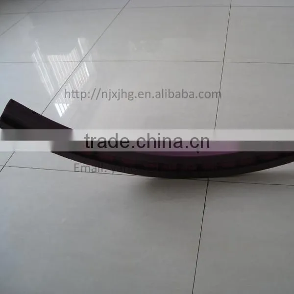 High Wear Resistance Uhmwpe Green Plastic Linear Chain Guide Rail photo-5