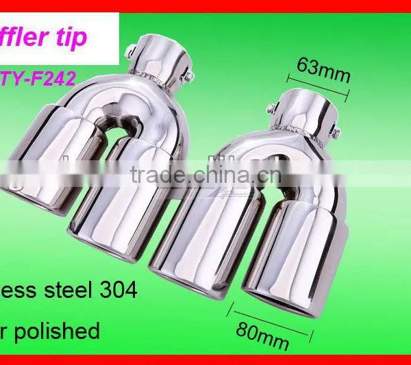 Car Exhaust Dual Head Muffler