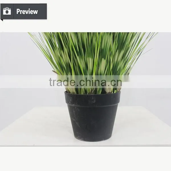 Artificial Potted Grass Synthetic Onion Grass In Pot Fake Grass in Pot for Indoor Decoration photo-4