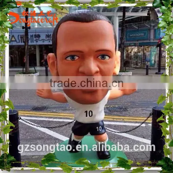 Famous Player Artificial Lifesize Statue for Sale in Football Place photo-2