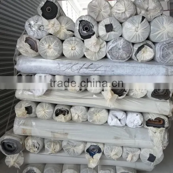 Pvc Lleather Stocklot, Pvc Artificial Leather B Grade Stocklot for Bag photo-2