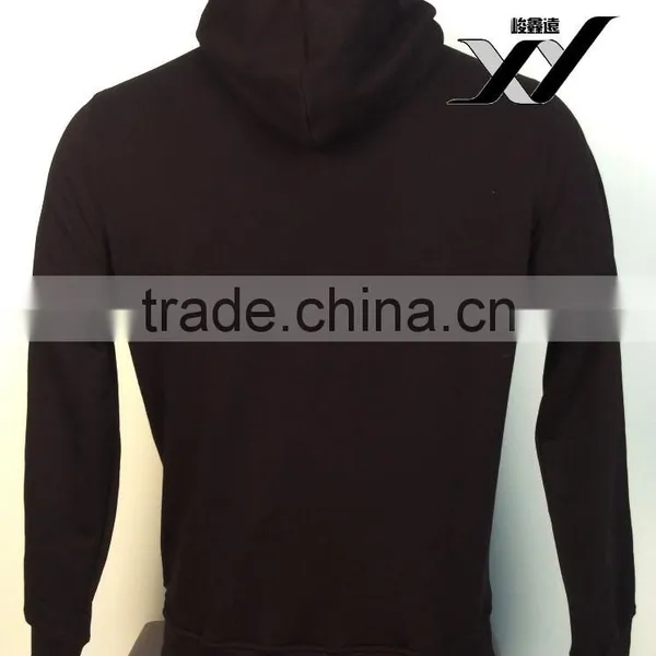 Motorcycle Black Men Hooded Sweatshirt Pullover photo-2