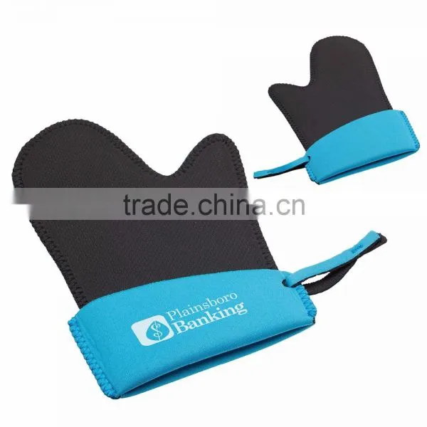 Grip-It Neoprene Oven Mitt - Padded Textured Neoprene on the Outside Grips Items Without Slipping photo-2