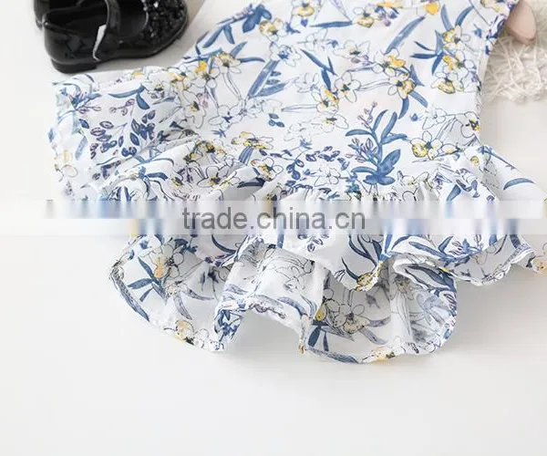 Wholesale 2 Pieces Kids Clothes Sets Kids Blouse and Shorts Set Baby Girl Clothes Set photo-3