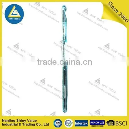 PP Material Custom Color Transparent Assorted Sizes Crochet Hook photo-5