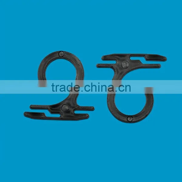 Wholesale Black Plastic Z Shape Sock Packing Hooks photo-2