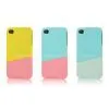 For New IPhone 4 4S 4G Combinations Colorful Slide Snap Case Cover photo-3