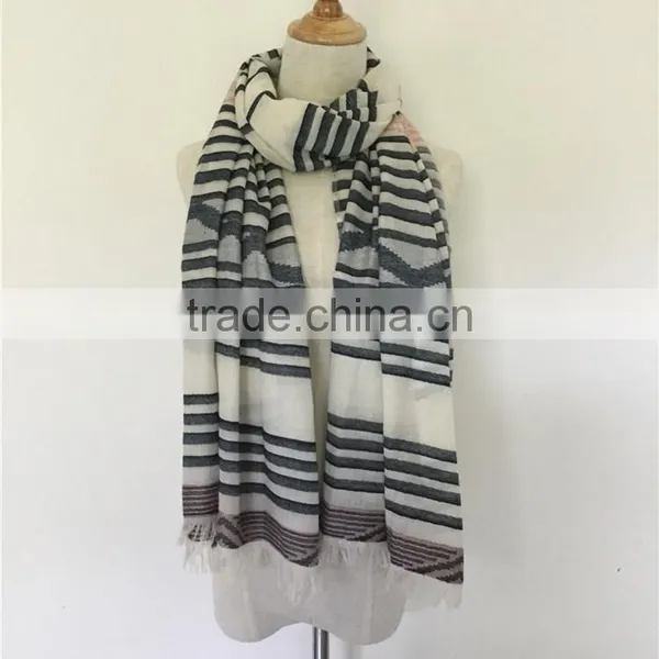 2017 EU Fashion Latest Scarf Designs Women Fringes Scarf Women Hijab photo-2