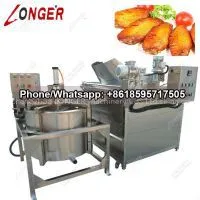 Automatic Chicken Wings Fryer Machine|Chicken Nuggets Frying Machine