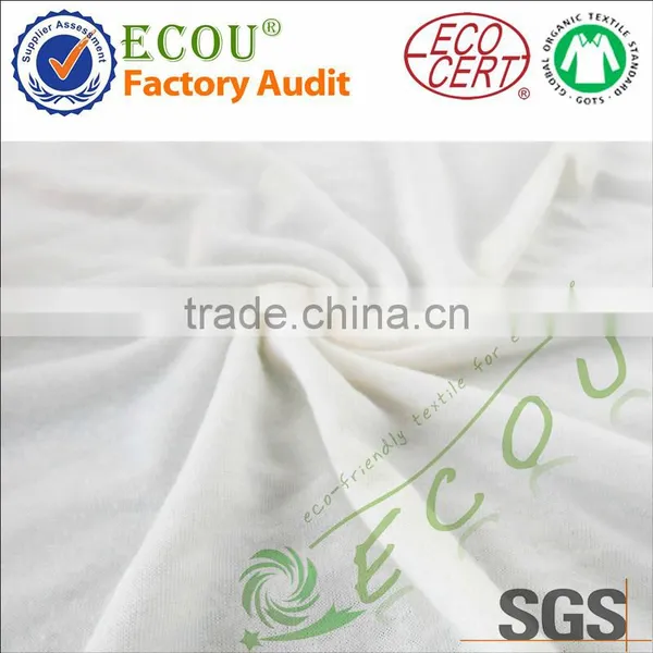 70%Linen Blend With 30%cotton Solid Knit Fabric for Lady Garment