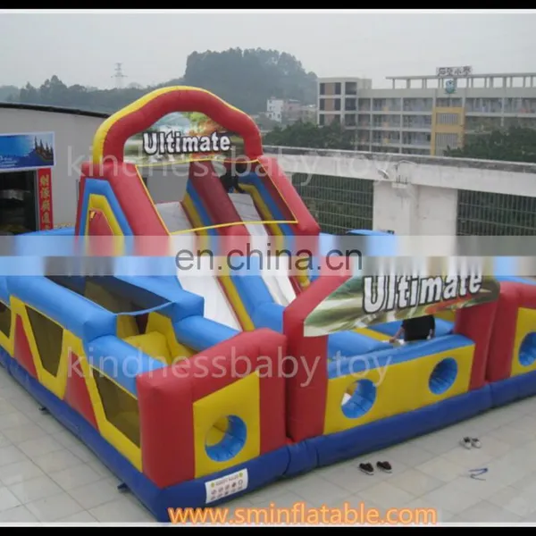 Attractive Inflatable Playground,large Inflatable Fun City,inflatable Slide Obstacle Combo photo-6