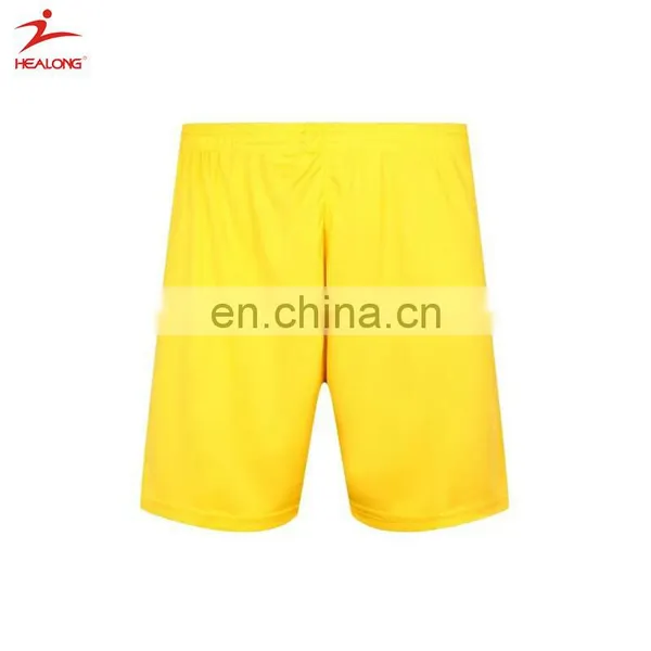 Healong Wholesale Sublimation Yellow Customised Soccer Jerseys Soccer Uniforms photo-3