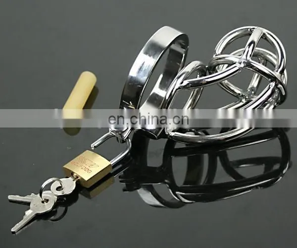 Sexy Chastity Device Penis Lock, Men Penis Cover photo-5