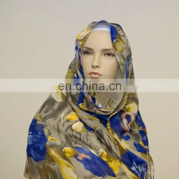 Scarves Shawl New Fabric Designs 100% Pashmina photo-4