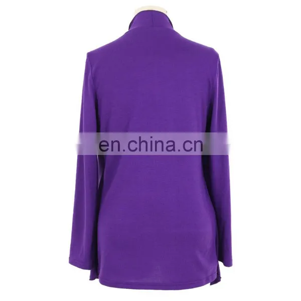 High Quality Ladies Plus Size 2 in 1 Piece Knitted Cardigan photo-2