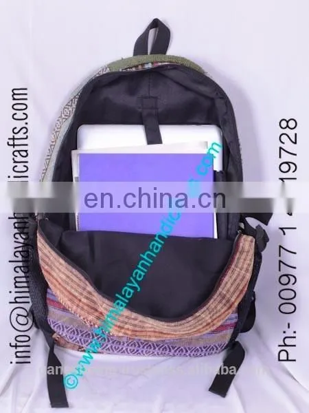 Hemp School Backpack photo-3