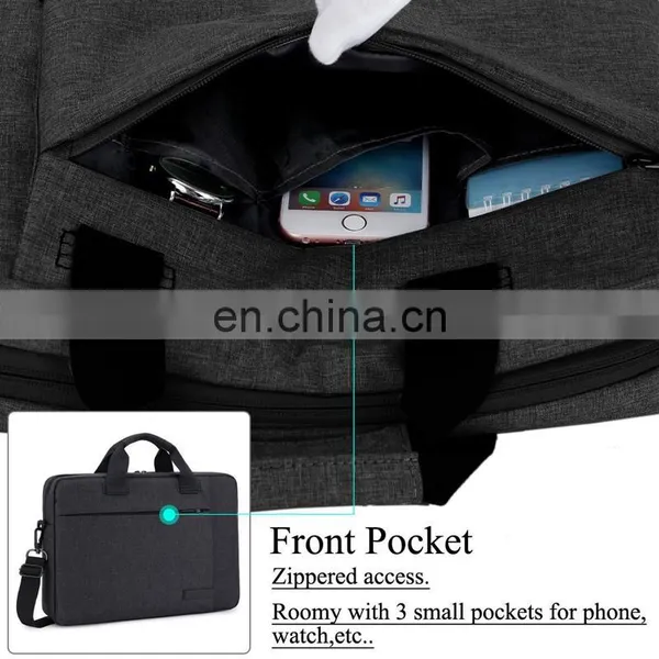 Waterproof Stylish Fabric Laptop Messenger Shoulder Bag photo-6