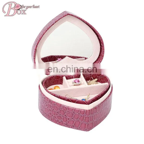 High Quality Gift Heart Shaped Red Storage Box photo-3