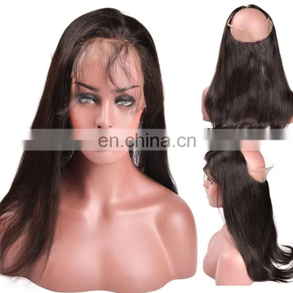 Factory Price Lace Band Frontal 360 Lace Frontal With Bundles 360 Lace Frontal Closure