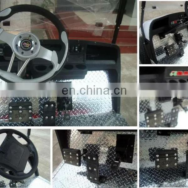 AGM BATTERY Power New Electric Shuttle Bus for Sale With 4.4KW 48V Motor photo-2