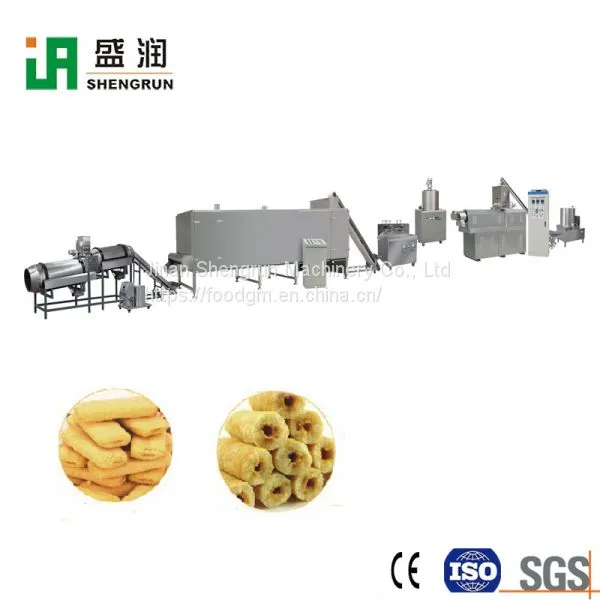 Small Corn Puff Snack Extruder Making Machine Price