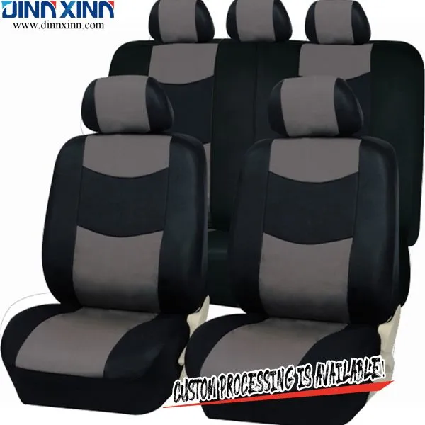 DinnXinn Volkswagen 9 Pcs Full Set Velvet Car Seat Covers Leather Seat Covers Factory China photo-5