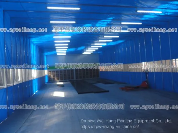 Telescopic Room Telescopic Spraying Room Mobile Polish Real Rail Type Spray Chamber photo-2