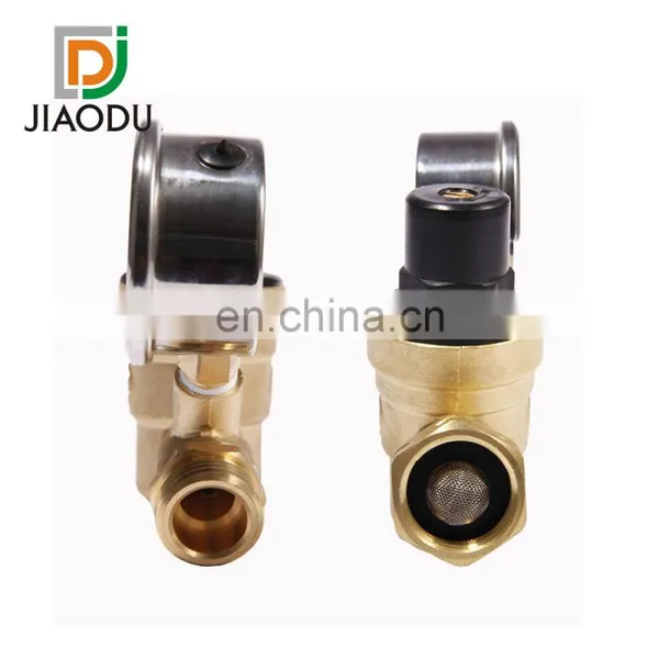 Lead Free Water Reducer for RV Adjustable Brass Water Pressure Regulator Valve photo-2