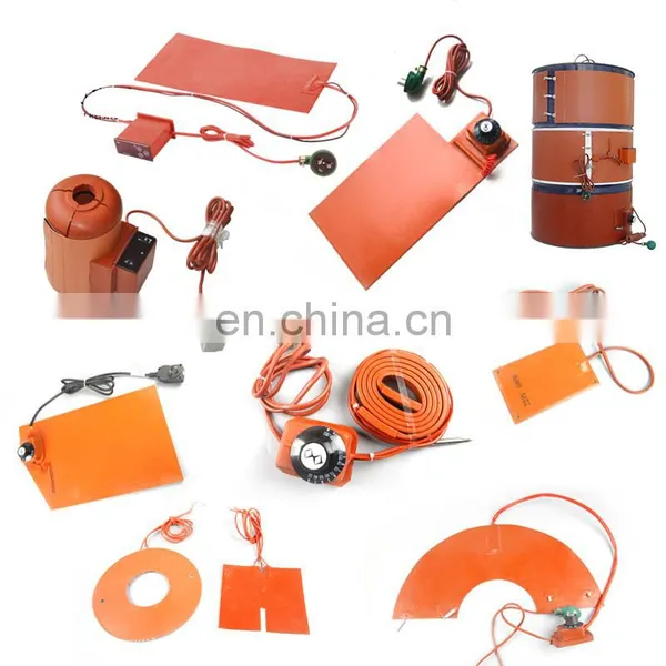 12 Volt Customized Hot Furnace Electric 3d Printer Flexible Rubber Silicone Heating Element photo-2